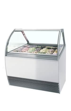 Wentylowana chłodziarka ekspozycyjna na lody gałkowe MILLENNIUM LX12 | TEFCOLD