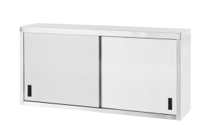 Szafka wisząca - spawana z drzwiami suwanymi HENDI Profi Line 1200x400x(H)600mm
