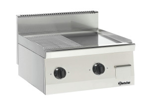 Plyta grillowa elektryczna 600, B600 1/2-1/2 Bartscher