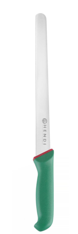 Nóż do szynki i łososia HENDI zielony (L)400mm