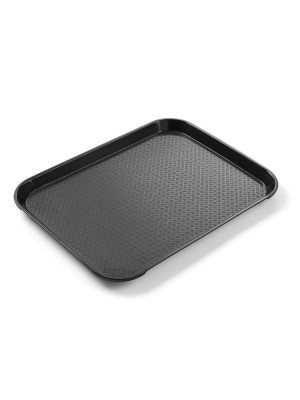 Taca z polipropylenu Fast Food mała HENDI czarny 265x345x(H)20mm