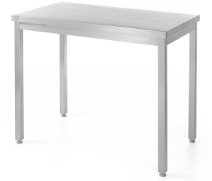 Stół centralny bez półki - skręcany głębokość 600 mm HENDI Kitchen Line 1400x600x(H)850mm