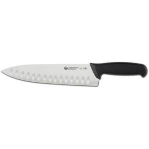 Nóż szefa kuchni Supra Ambrogio Sanelli ostrze ze żłobieniami (L)390mm