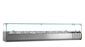Witryna chłodnicza GN1/4 GVC33-200 | TEFCOLD