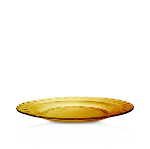 Talerz płytki PICARDIE AMBER Duralex pomarańczowy 230x(H)20mm
