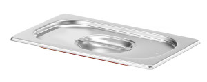 Pokrywka do pojemników GN z uszczelką silikonową HENDI Profi Line GN 1/4 265x162mm