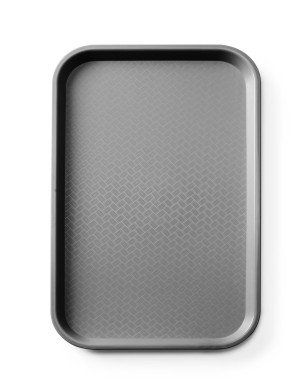 Taca fast food z polipropylenu GN 1/1 AmerBox GN 1/1 czarny 530x325x(H)20mm Prostokątny
