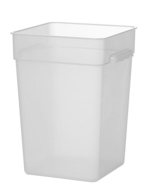 Pojemnik na żywność z podziałką HENDI 20,8L 290x290x(H)400mm