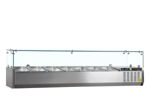 Witryna chłodnicza GN1/4 GVC33-160 | TEFCOLD