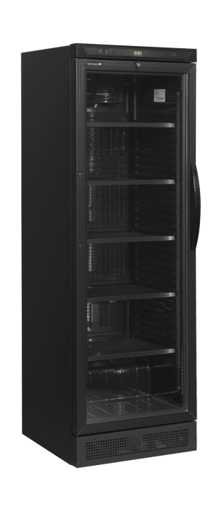 Chłodziarka na butelki, zawiasy z lewej strony CEV425 Black L/H | TEFCOLD