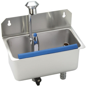 Płuczka do gałkownic Stöckel Profi Line z systemem myjącym do montażu na ścianie 220x120x(H)90mm