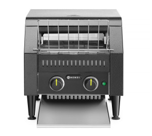 Toster przelotowy podwójny HENDI czarny 230V/2240W 418x368x(H)415mm
