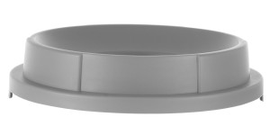 Pokrywa z otworem do kontenera okrągłego AmerBox do 691038 jasnoszary 570x(H)135mm