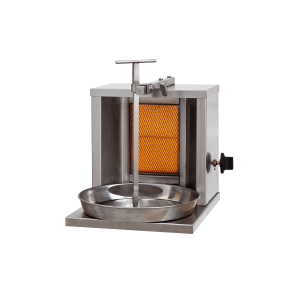 Mini Opiekacz gazowy kebab MELTEM MD-1, 1 palniki, 3,2 kW, 3kg, Propan