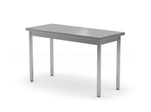 Stół centralny bez półki - skręcany głębokość 600 mm HENDI Kitchen Line 800x600x(H)850mm