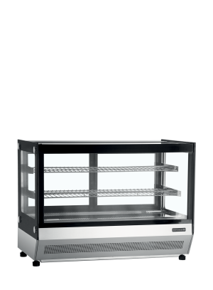 Chłodnicze witryny ekspozycyjne LCT900F Black | TEFCOLD