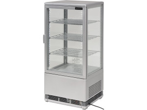 Witryna Chłodnicza 78L 42x38x96 Srebrna YATO