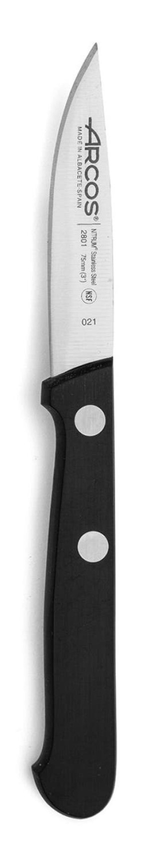 Nóż do obierania seria UNIVERSAL Arcos czarny (L)177mm