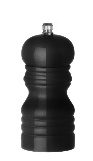 Młynek do pieprzu drewniany HENDI czarny 50x(H)113mm