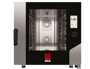 Piec konwekcyjno-parowy Millennial Touch Screen Bakery z automatycznym systemem myjącym 6× 600×400 mm - sterowany elektronicznie elektryczny Tecnoe