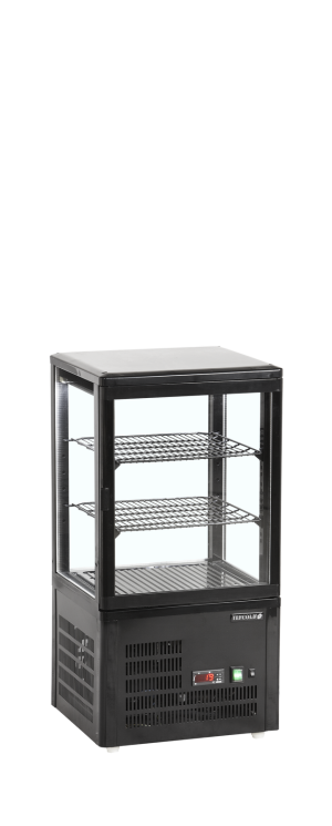 Nablatowa chłodnicza witryna ekspozycyjna UPD60 Black | TEFCOLD