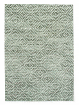 Podkładka na stół wzory geometryczne - zestaw HENDI zielony 6 szt. 450x300mm