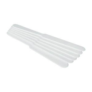 Szpatuła do zbierania piany z piwa BarUp biały 6 szt. 235x26mm