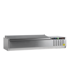 Witryna chłodnicza GN1/4 GVC33-120 S/S | TEFCOLD