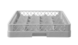 Kosz do szkła 500×500 mm HENDI 16 przegródek - 113x113 mm 500x500x(H)104mm