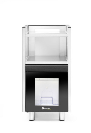 Lodówka na mleko z podgrzewaczem do filiżanek HENDI 3,5L 230V/168W 313x442x(H)613mm