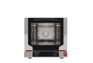 Piec konwekcyjny Evolution Next 4x 429x345 mm sterowany elektromechanicznie Tecnoeka 220-240V/3100W 590x709x(H)589mm