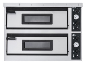 Piec do pizzy Plus XL Prismafood 2 komory 400V/12000W 1000x844x(H)745mm