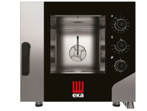 Piec konwekcyjno-parowy z pompką cateringową elektryczny 5× GN 1/1 | 7800 W | 400V | sterowanie elektromechaniczne | Tecnoeka Millennial Smart Gastro