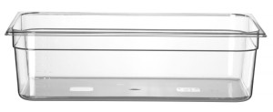 Pojemnik GN 1/1 z poliwęglanu HENDI Profi Line GN 1/1 21L transparentny 530x325x(H)150mm