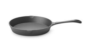 Patelnia żeliwna HENDI czarny 250x(H)40mm