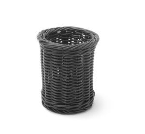 Koszyk na sztućce HENDI czarny 100x(H)120mm