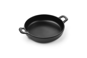Rondelek czarny Little Chef mini okrągły HENDI czarny 189x147x(H)37mm