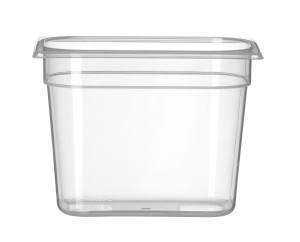 Pojemnik GN 1/4 z polipropylenu HENDI Profi Line GN 1/4 5,5L transparentny 265x162x(H)200mm