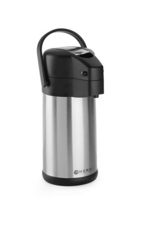 Termos z pompką, HENDI, 3L, 171x373(H)mm