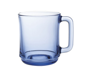 Szklanka z uchem LYS MARINE Duralex 0,31L niebieski 6 szt. 80x(H)100mm