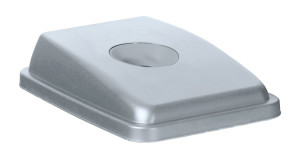 Pokrywa z otworem do kontenera prostokątnego 60 l HENDI otwór okrągły 660x470x(H)30mm