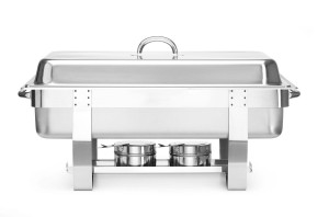 Podgrzewacz na pastę GN 1/1 - zestaw z pojemnikami GN HENDI Kitchen Line 585x385x(H)315mm