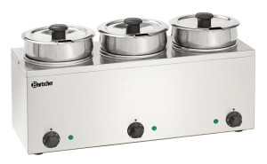 Bemar elektryczny Hotpot, 3 x wkład 3,5L Bartscher