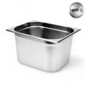 Pojemnik Gastronomiczny ze Stali Nierdzewnej GN 1/2 200MM 12,5L YATO
