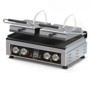 Grill kontaktowy ryflowany UYAR iToast-4 MasterLine 52x24cm E/E