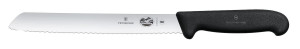Nóż do chleba ząbkowanym ostrzem Victorinox czarny (L)348mm