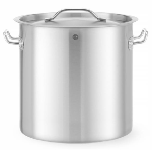 Garnek wysoki z pokrywką HENDI Budget Line 21L 300x(H)300mm