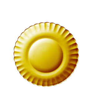 Talerz deserowy PICARDIE AMBER Duralex pomarańczowy ø205x(H)20mm