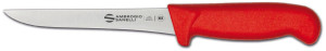 Nóż do trybowania Supra Colore Ambrogio Sanelli wąskie ostrze czerwony (L)300mm