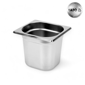 Pojemnik Gastronomiczny ze Stali Nierdzewnej GN 1/6 150MM 2,5L YATO